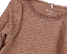 Name It cognac melange top